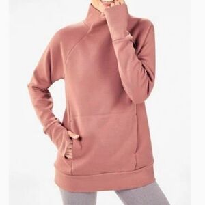 Fabletics Zaylee Funnel Neck Tunic, Size M
